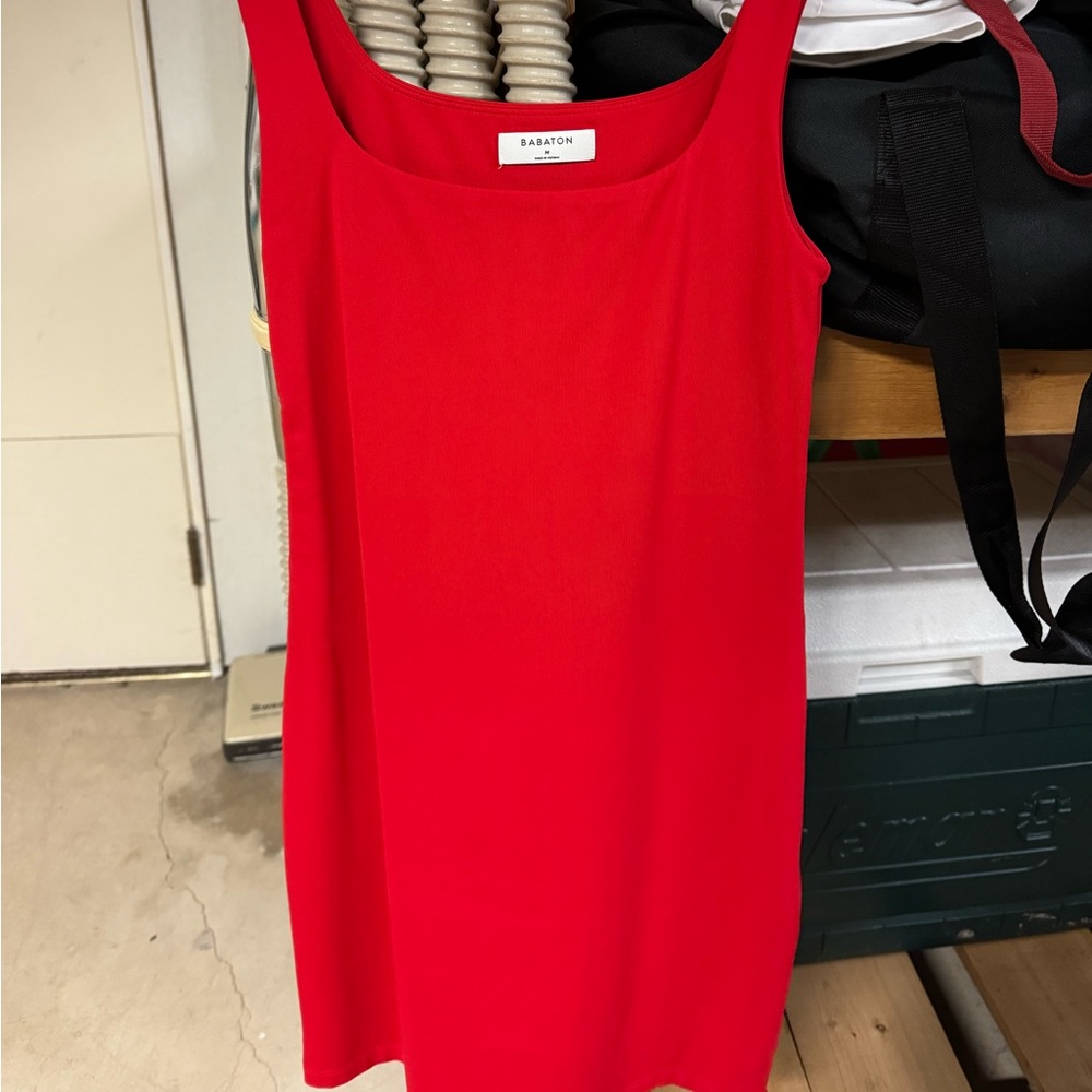 Aritzia Squareneck Mini Dress